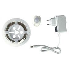 KIT STRISCE LED LETTO CON SENSORI   BASE BIANCO NAT