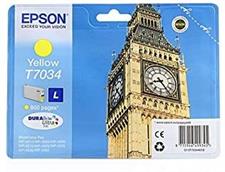 YEP EPSON CARTUCCIA T7033 GIALLO L 9.6ml/800pg ORIGINALE