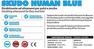 SCACCIA PULCI E ZECCHE ELETTRONICO PER PERSONE CON ON-OFF