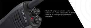 RICETRASMITTENTE KENWOOD PMR UHF TK-3501 ANALOGICO